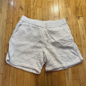 Zara Off-White Textured Women's Shorts #462
